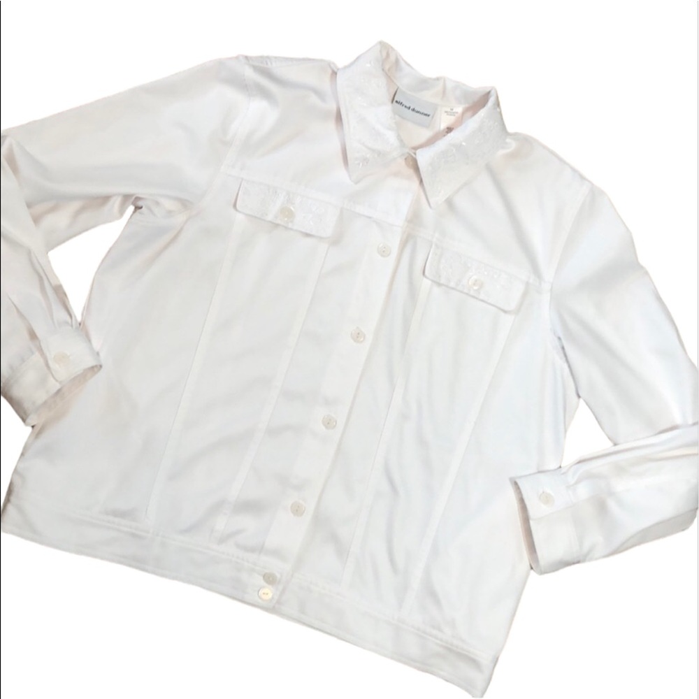Alford Dunner white jacket size 14